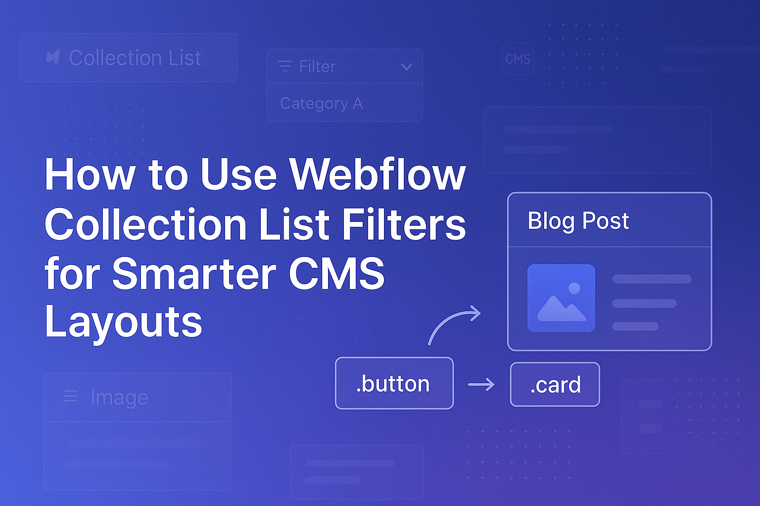 Smarter CMS Layouts with Webflow